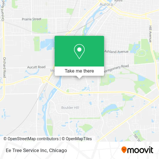 Ee Tree Service Inc map