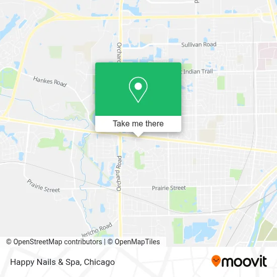 Happy Nails & Spa map