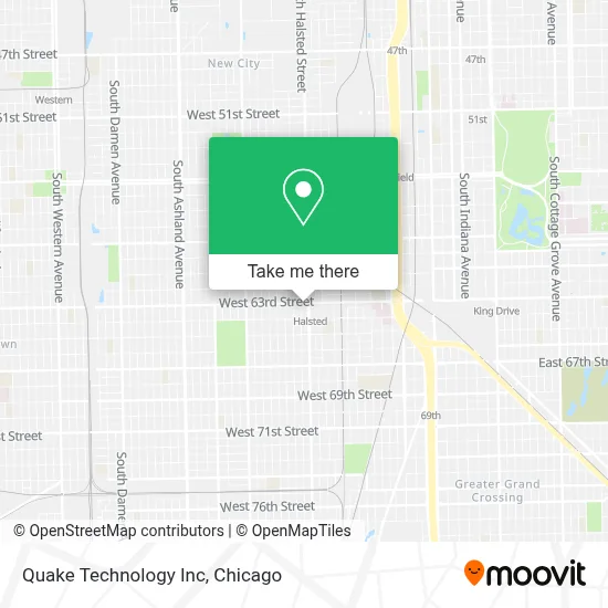 Quake Technology Inc map