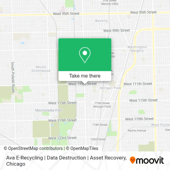 Ava E-Recycling | Data Destruction | Asset Recovery map
