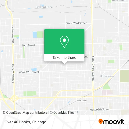 Over 40 Looks map