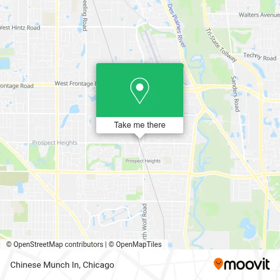 Chinese Munch In map