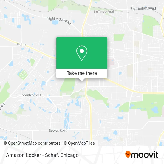 Amazon Locker - Schaf map