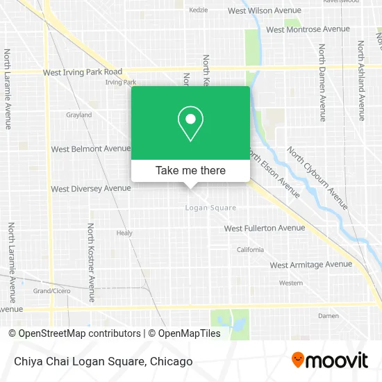 Chiya Chai Logan Square map