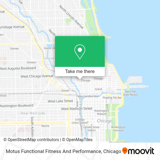 Motus Functional Fitness And Performance map