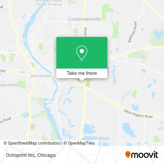 Octoprint Inc map