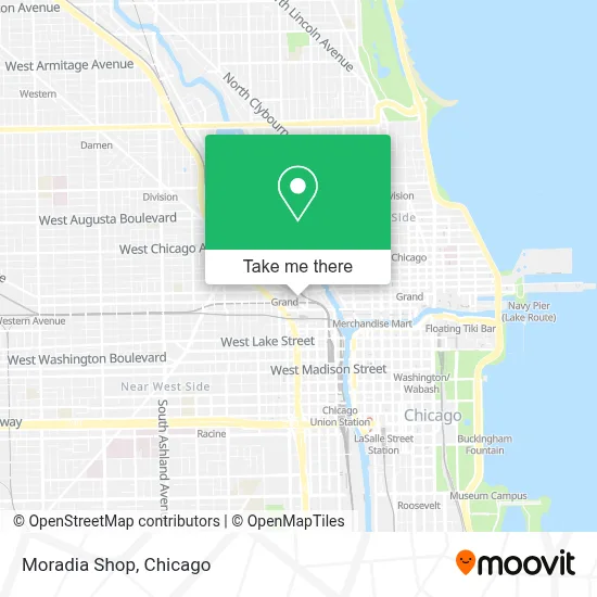 Moradia Shop map