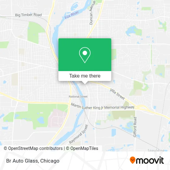 Br Auto Glass map