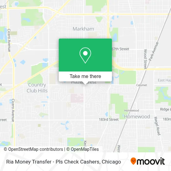Ria Money Transfer - Pls Check Cashers map