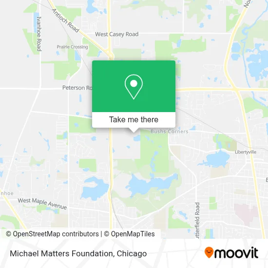 Michael Matters Foundation map