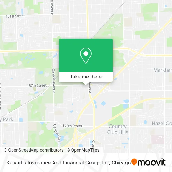 Kalvaitis Insurance And Financial Group, Inc map