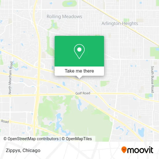 Zippys map