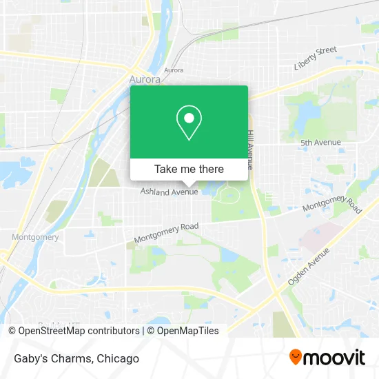 Gaby's Charms map