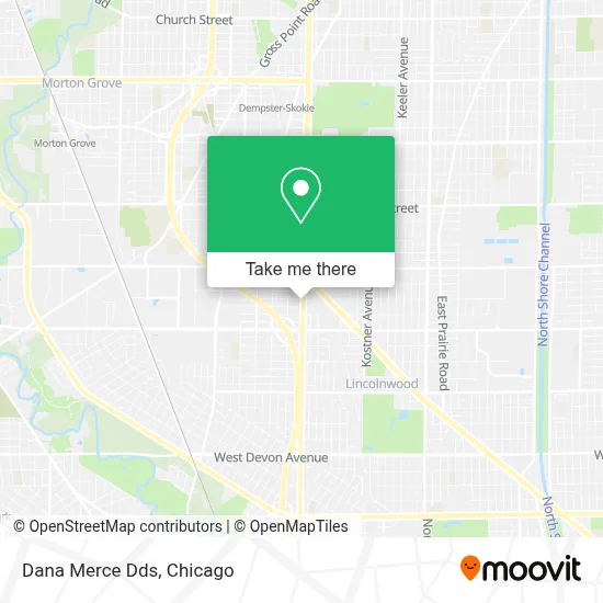 Dana Merce Dds map