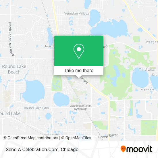 Send A Celebration.Com map