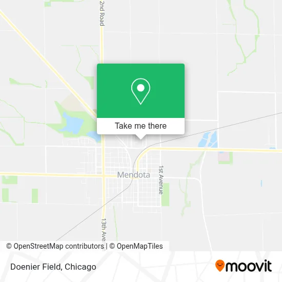 Doenier Field map