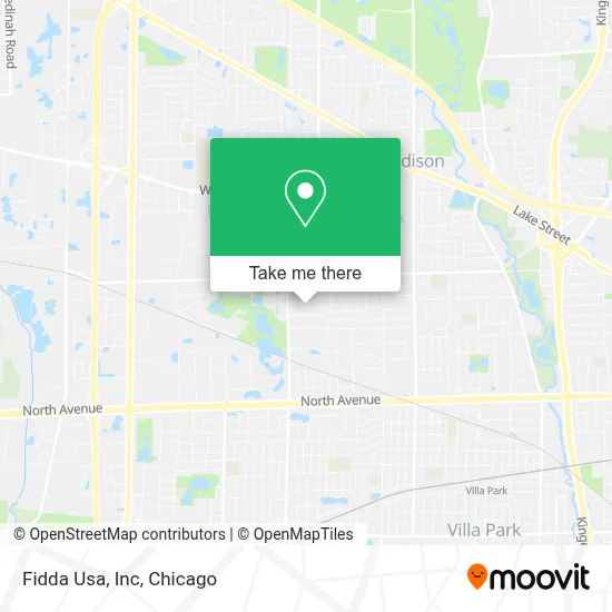 Fidda Usa, Inc map
