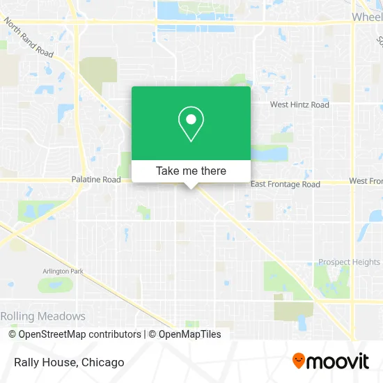 Rally House map