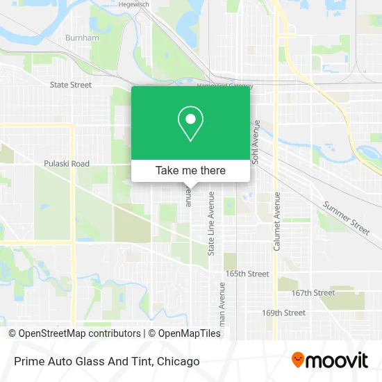Prime Auto Glass And Tint map