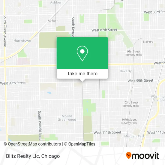 Blitz Realty Llc map