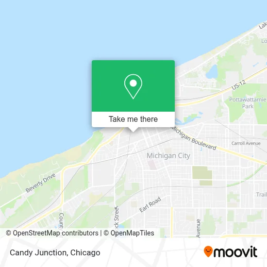 Candy Junction map