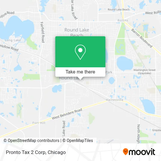 Pronto Tax 2 Corp map