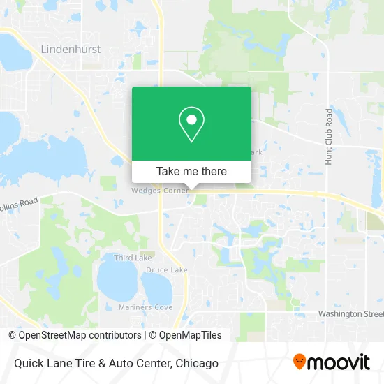 Quick Lane Tire & Auto Center map