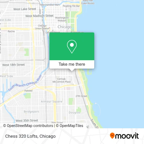 Chess 320 Lofts map
