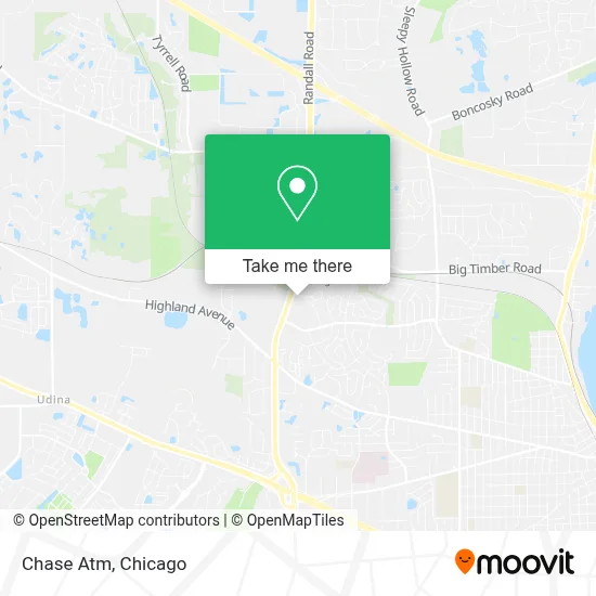 Chase Atm map