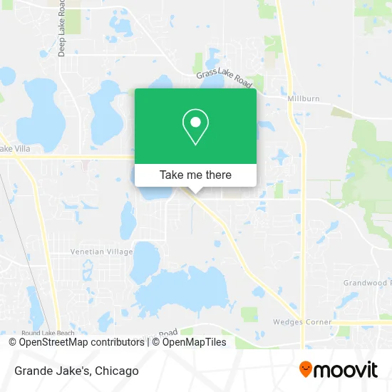 Grande Jake's map