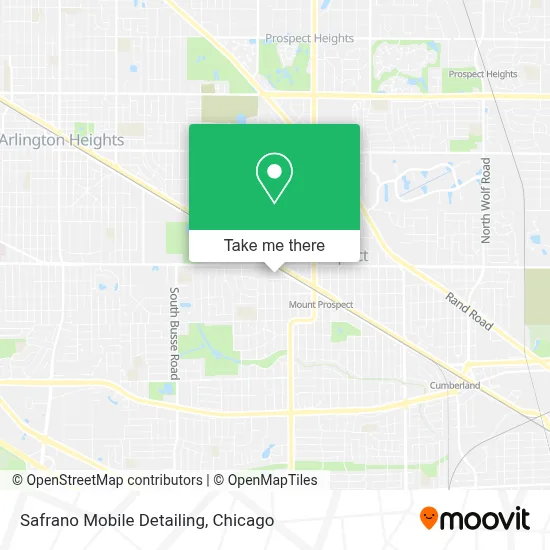 Safrano Mobile Detailing map