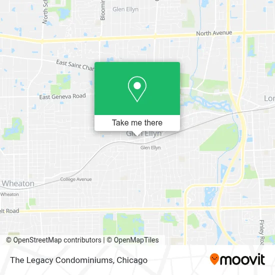 The Legacy Condominiums map