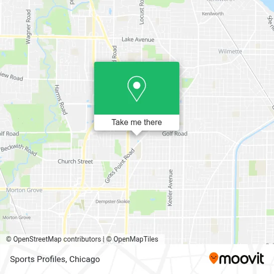 Sports Profiles map