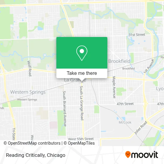 Reading Critically map