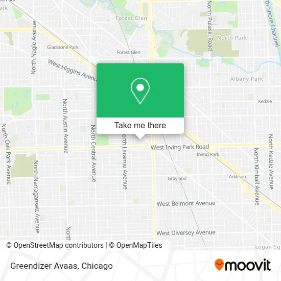 Greendizer Avaas map