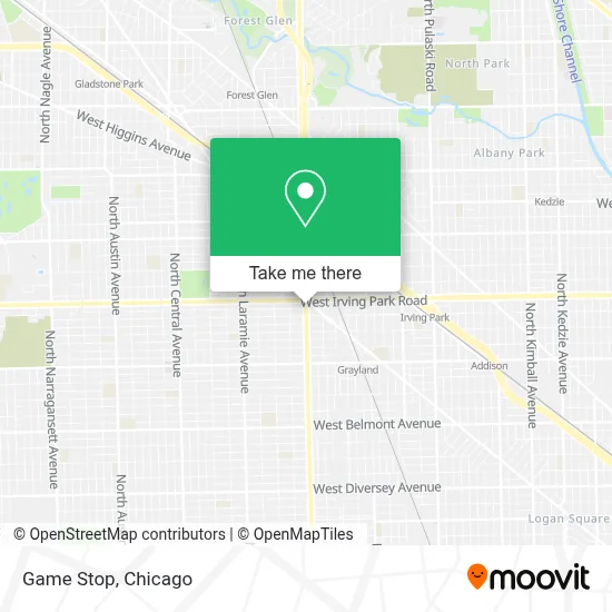 Game Stop map