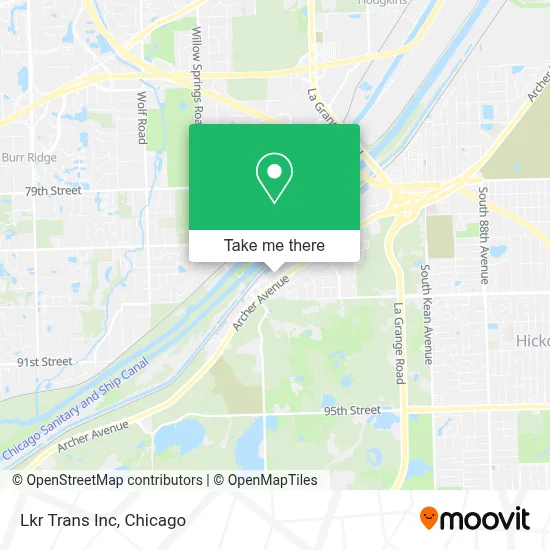 Lkr Trans Inc map