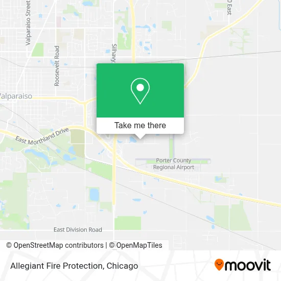 Allegiant Fire Protection map