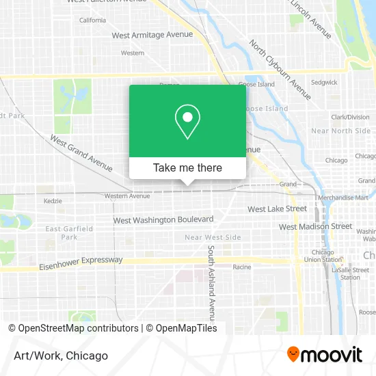 Art/Work map