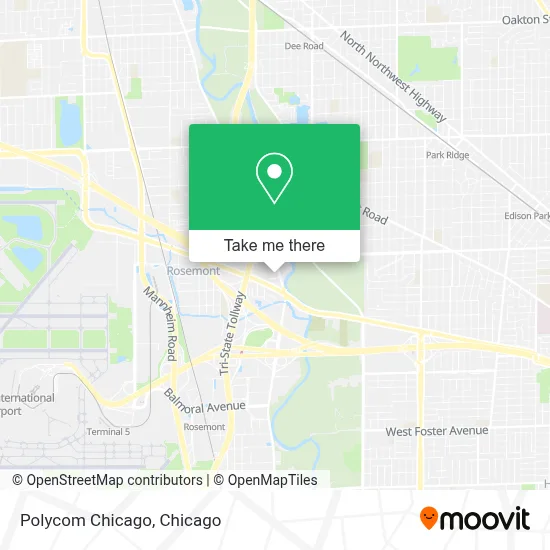 Polycom Chicago map