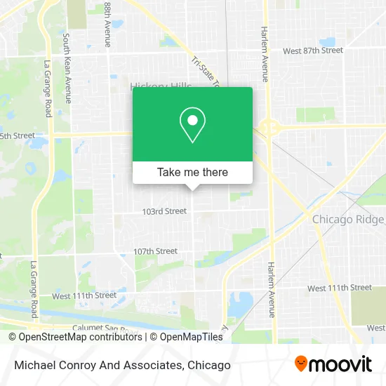 Michael Conroy And Associates map