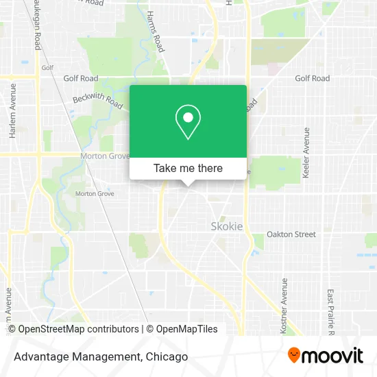 Advantage Management map