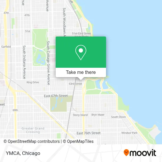 Ymca map