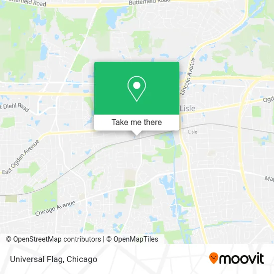 Universal Flag map