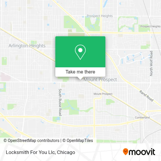 Locksmith For You Llc map