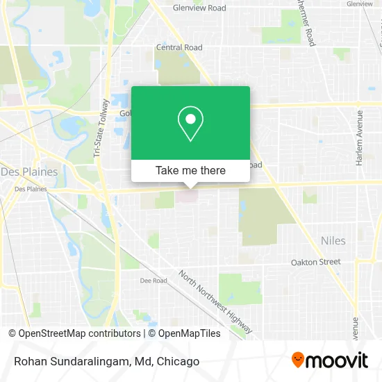 Rohan Sundaralingam, Md map
