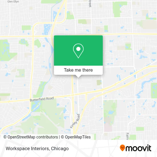 Workspace Interiors map