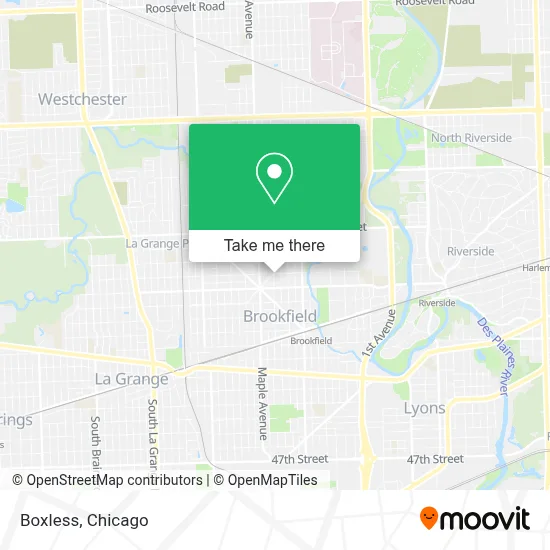 Boxless map