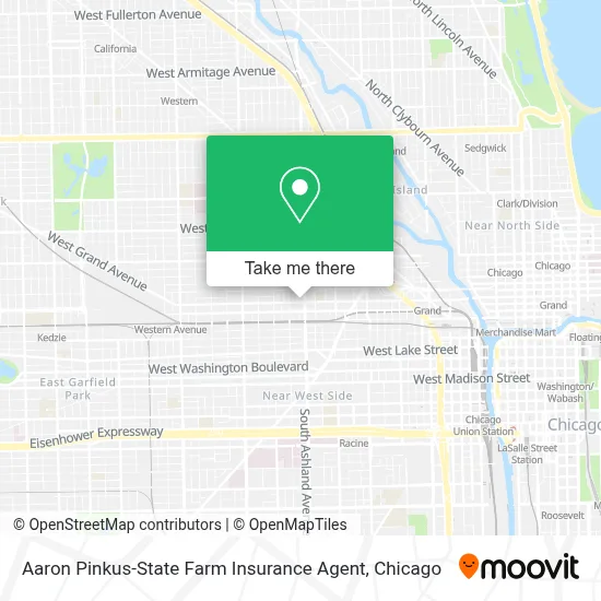 Aaron Pinkus-State Farm Insurance Agent map