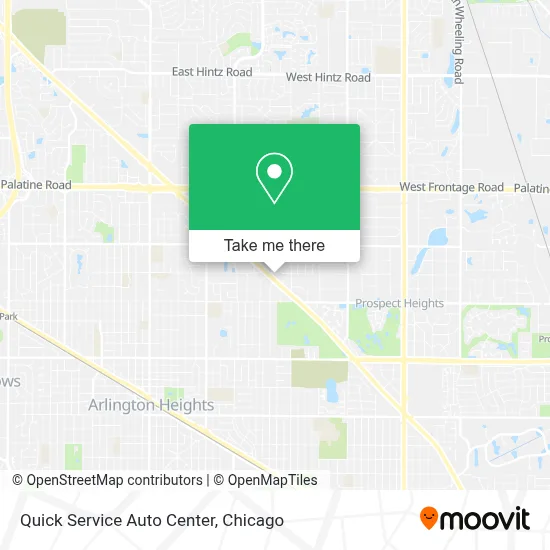 Quick Service Auto Center map
